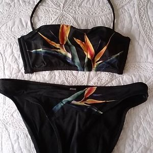 Victoria's Secret Birds of Paradise Bandeau Bikini